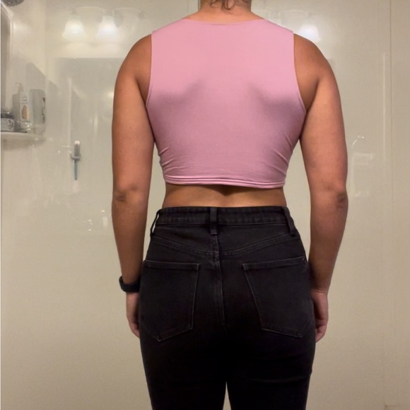 Light Purple Crop Top - Picture 2 of 2